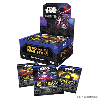 Star Wars Unlimited: Shadows of the Galaxy - Booster Box (24 Packs)