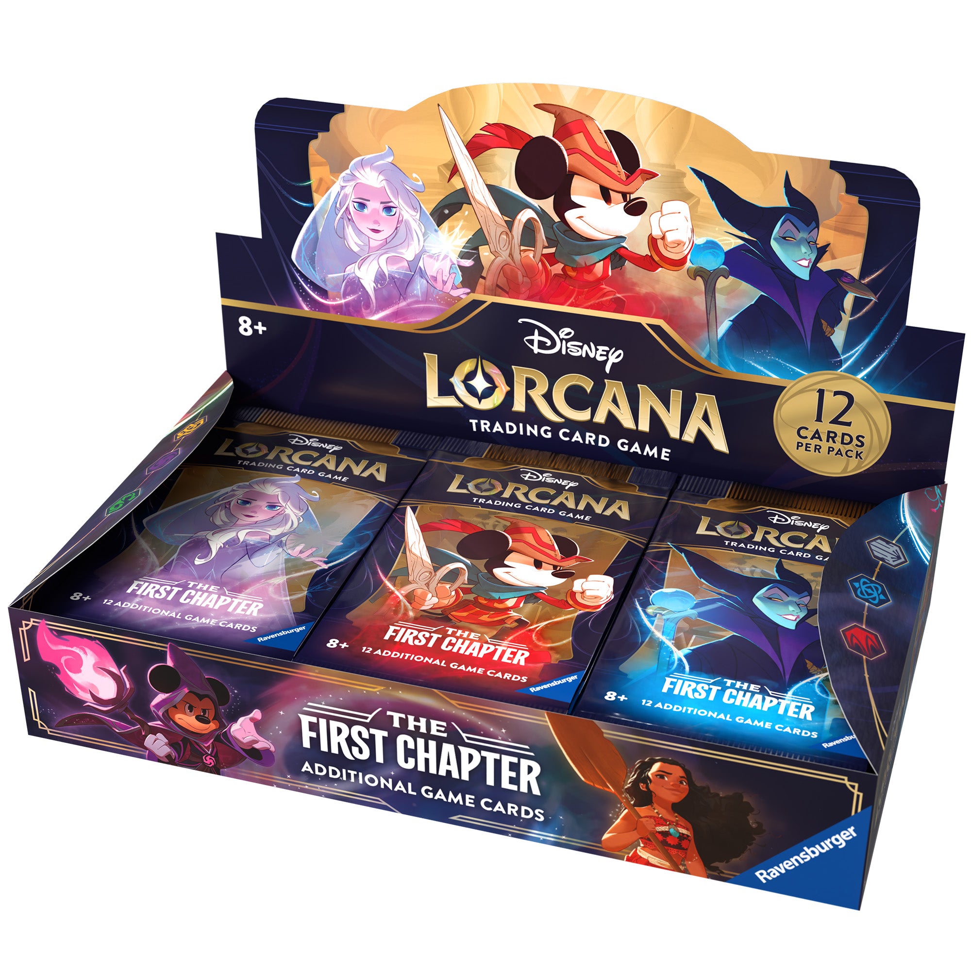 Ravensburger Disney Lorcana TCG - The First Chapter Booster Box (24 Packs)