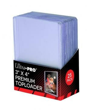 Ultra Pro 3" x 4" Super Clear Premium Toploader (25.ct)