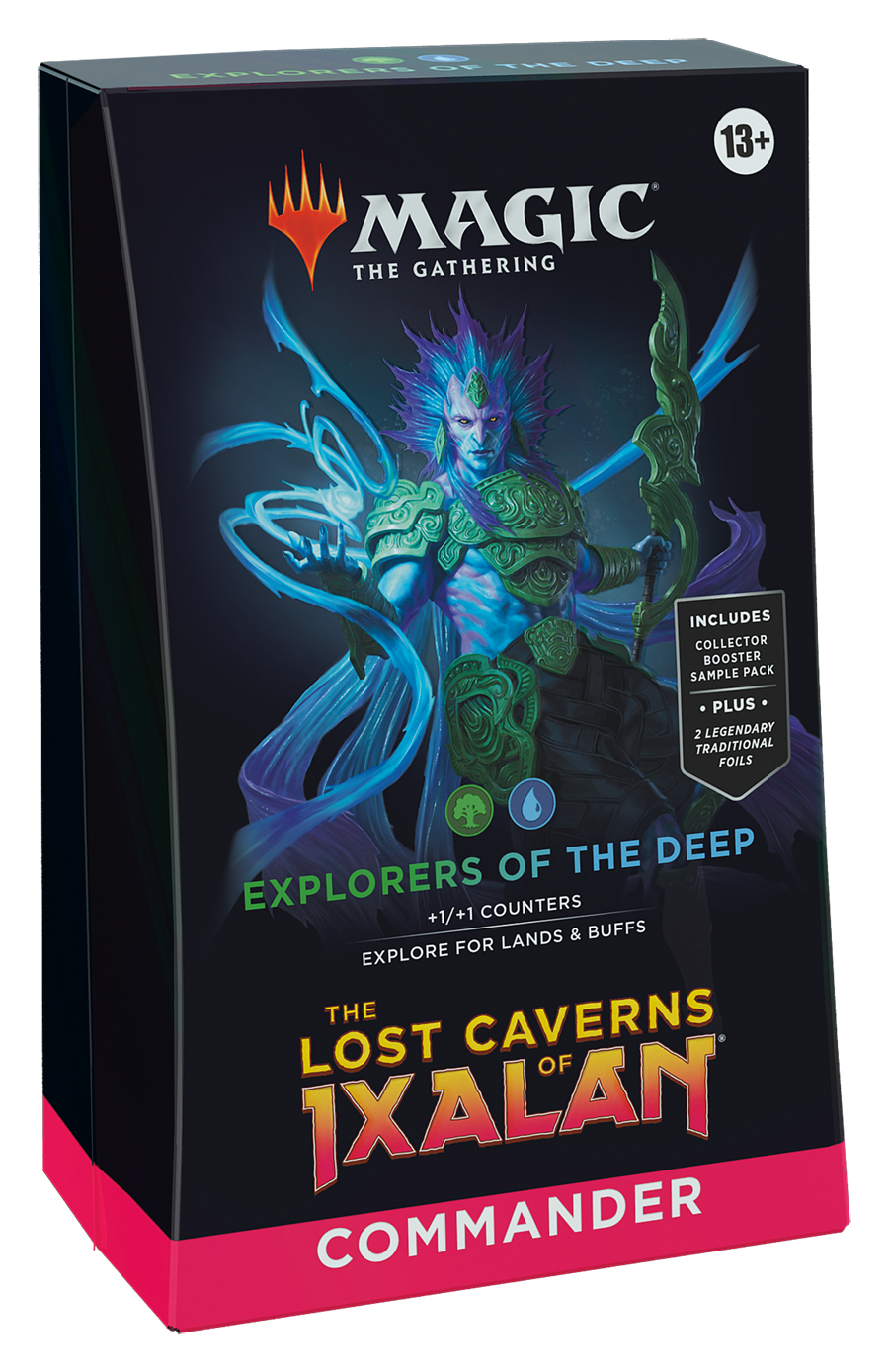 Magic: The Gathering - The Lost Caverns of Ixalan Commander Deck - Explorers of the Deep