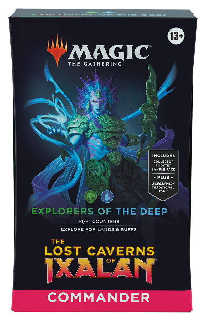 Magic: The Gathering - The Lost Caverns of Ixalan Commander Deck - Explorers of the Deep