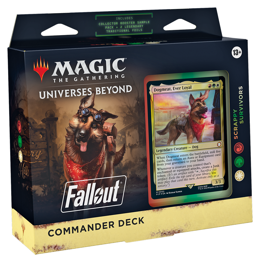 Magic: The Gathering Universes Beyond: Fallout Commander Deck - Scrappy Survivors