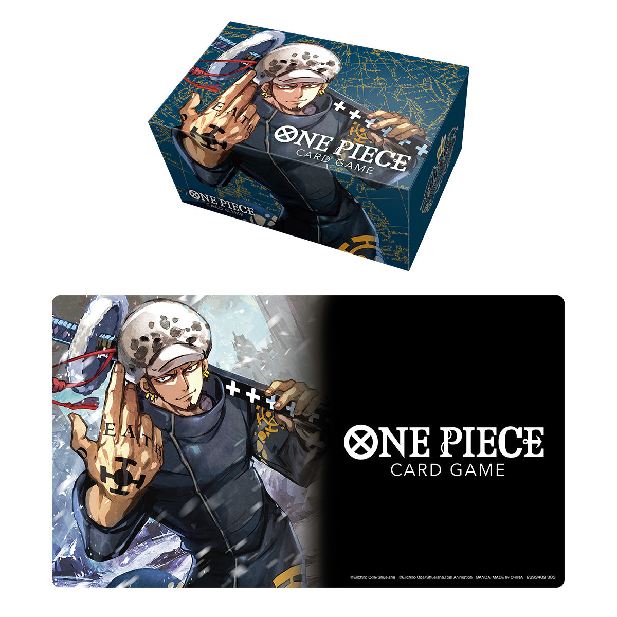 ONE PIECE CARD GAME Playmat and Storage Box Set -5 types- [August 2024  Delivery]