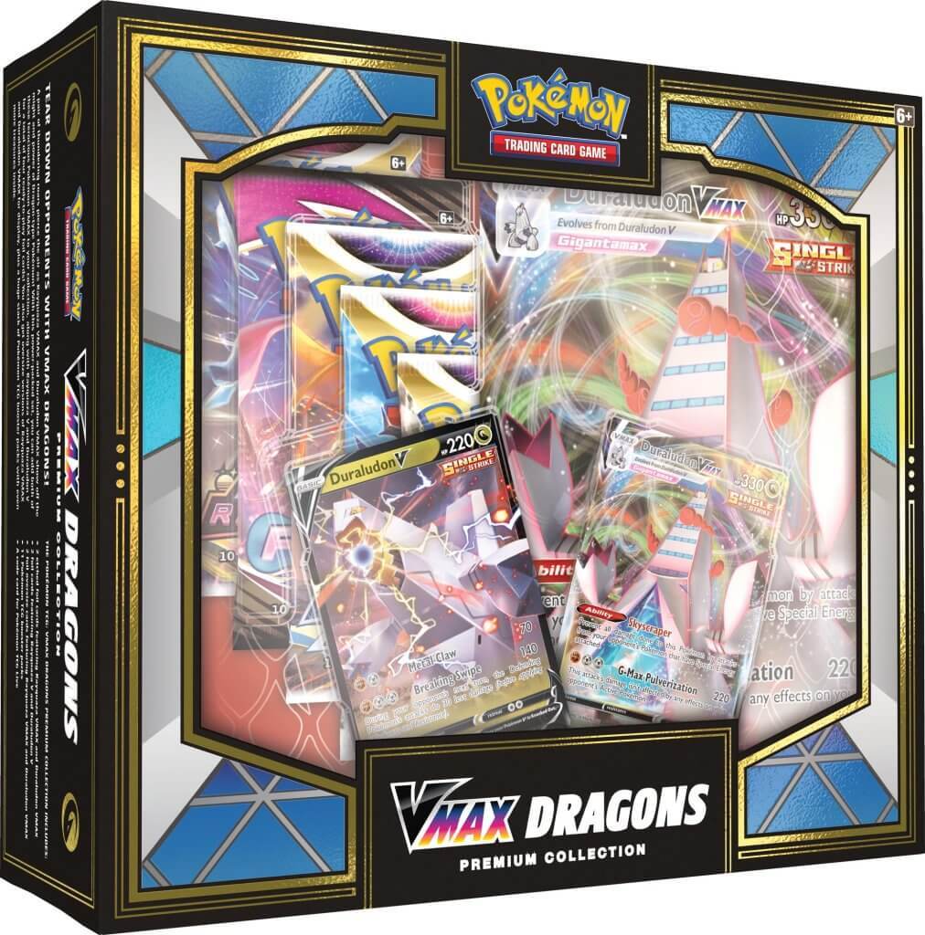 Pokémon TCG: VMAX Dragons Premium Collection – Rayquaza/Duraludon