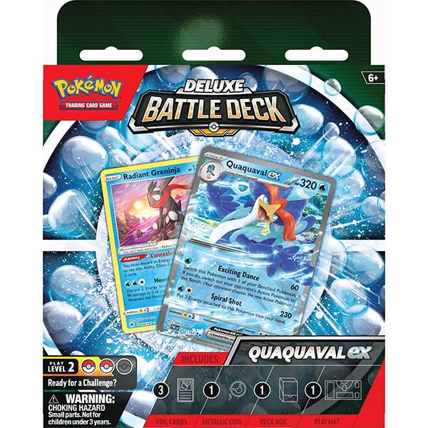 Pokemon TCG: Deluxe Battle Decks - Quaquaval ex/Meowscarada ex