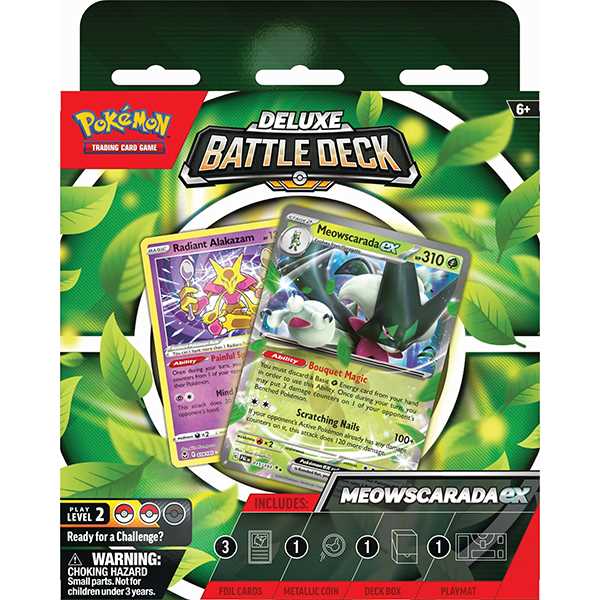 Pokemon TCG: Deluxe Battle Decks - Quaquaval ex/Meowscarada ex