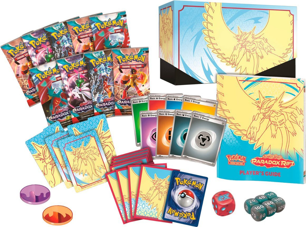 Pokémon TCG: Scarlet & Violet - Paradox Rift Elite Trainer Box (Roaring Moon)