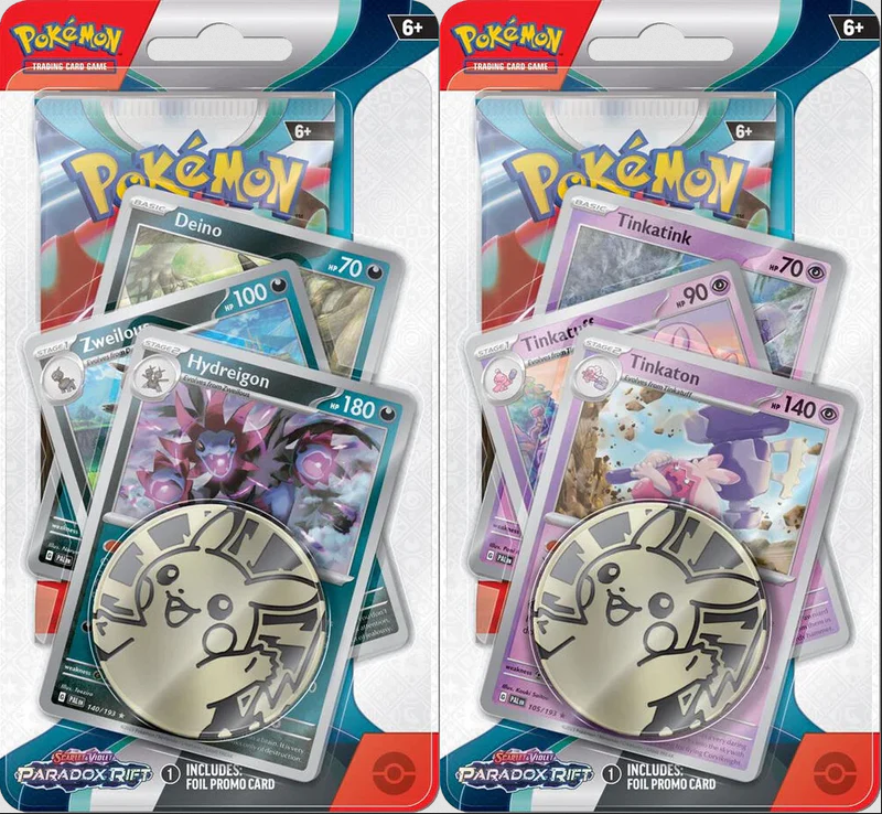 Pokémon TCG: Scarlet & Violet - Paradox Rift - Premium Checklane Blister Pack