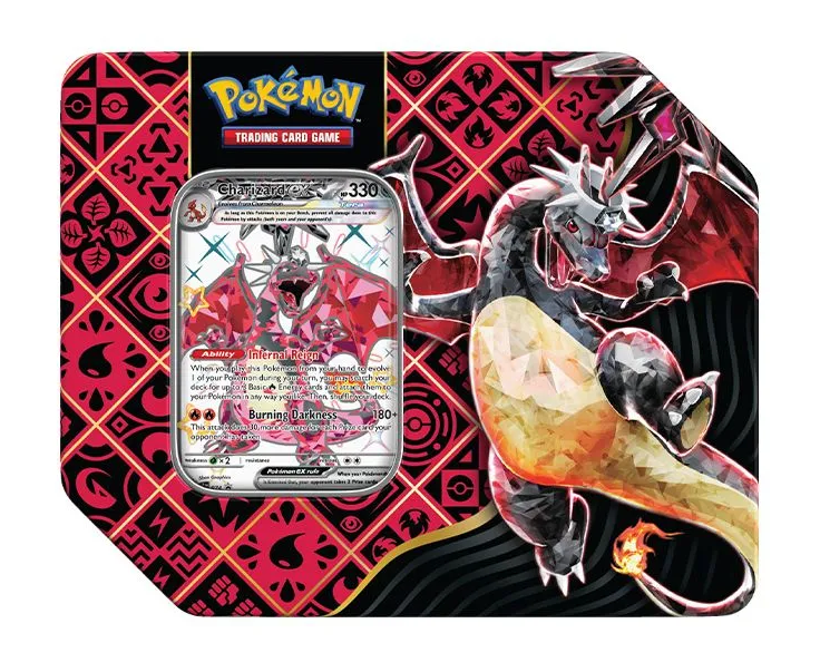 Pokemon TCG: Scarlet & Violet Paldean Fates 5-Booster Tin - Charizard