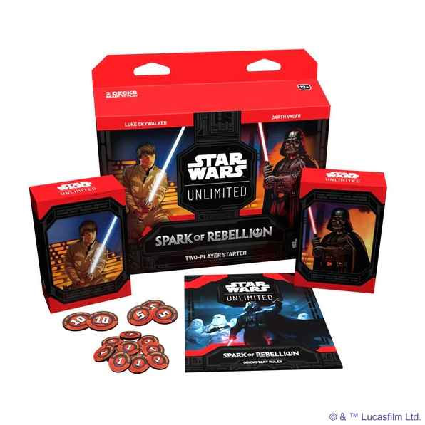 Star Wars: Unlimited Spark of Rebellion Two-Player Starter Deck