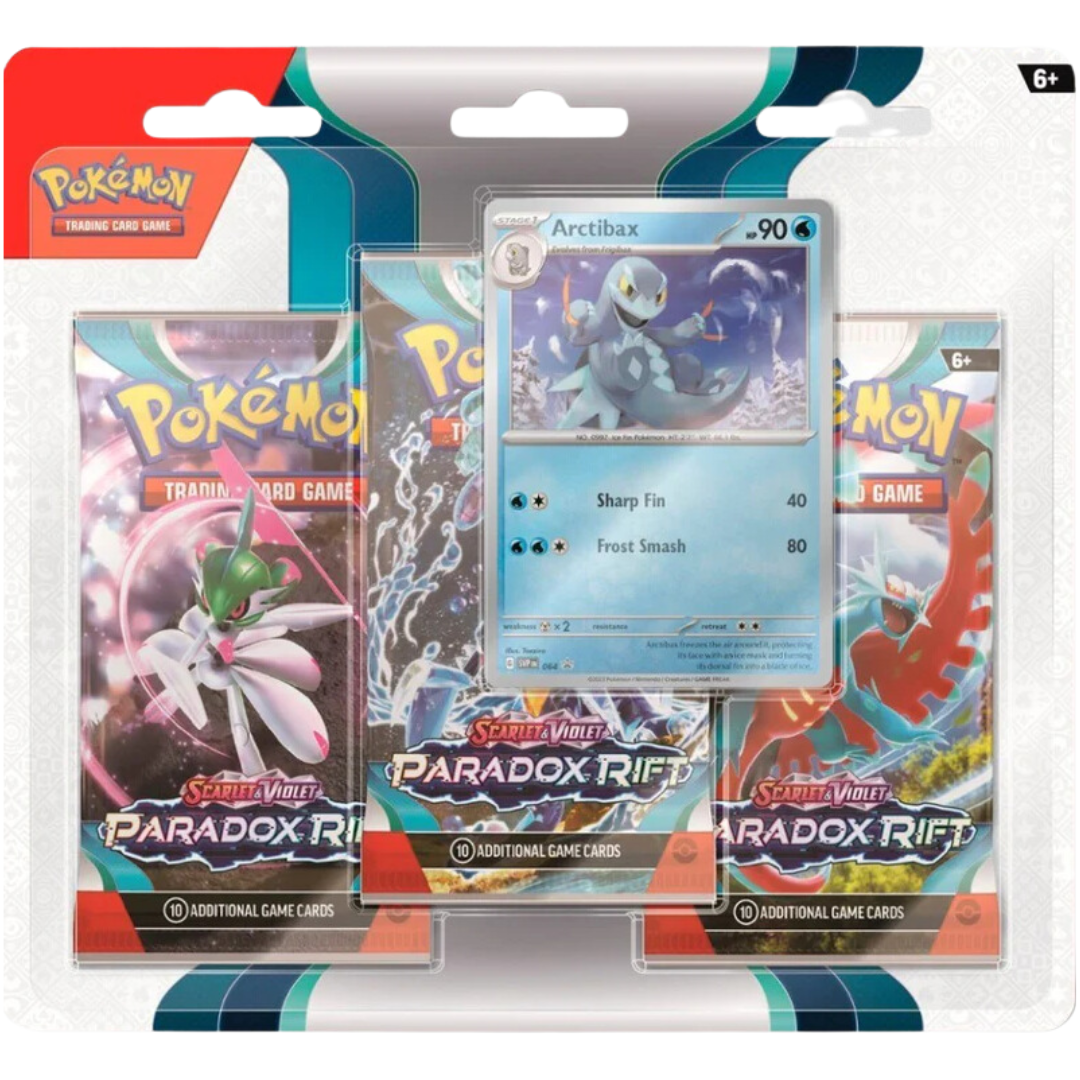 Pokémon TCG: Scarlet & Violet - Paradox Rift - 3-Pack Blister