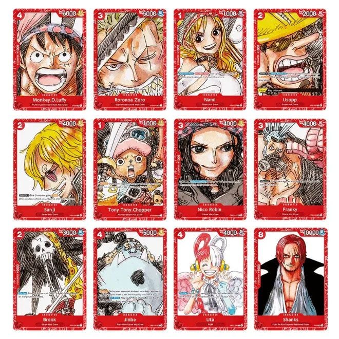 One Piece Card Game: Premium Card Collection -One Piece Film Red Edition