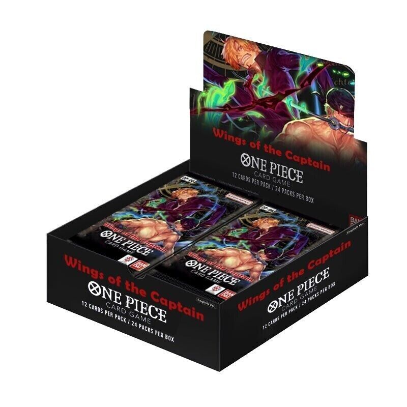 One Piece Card Game: Booster Box - Wings of the Captain (OP-06)