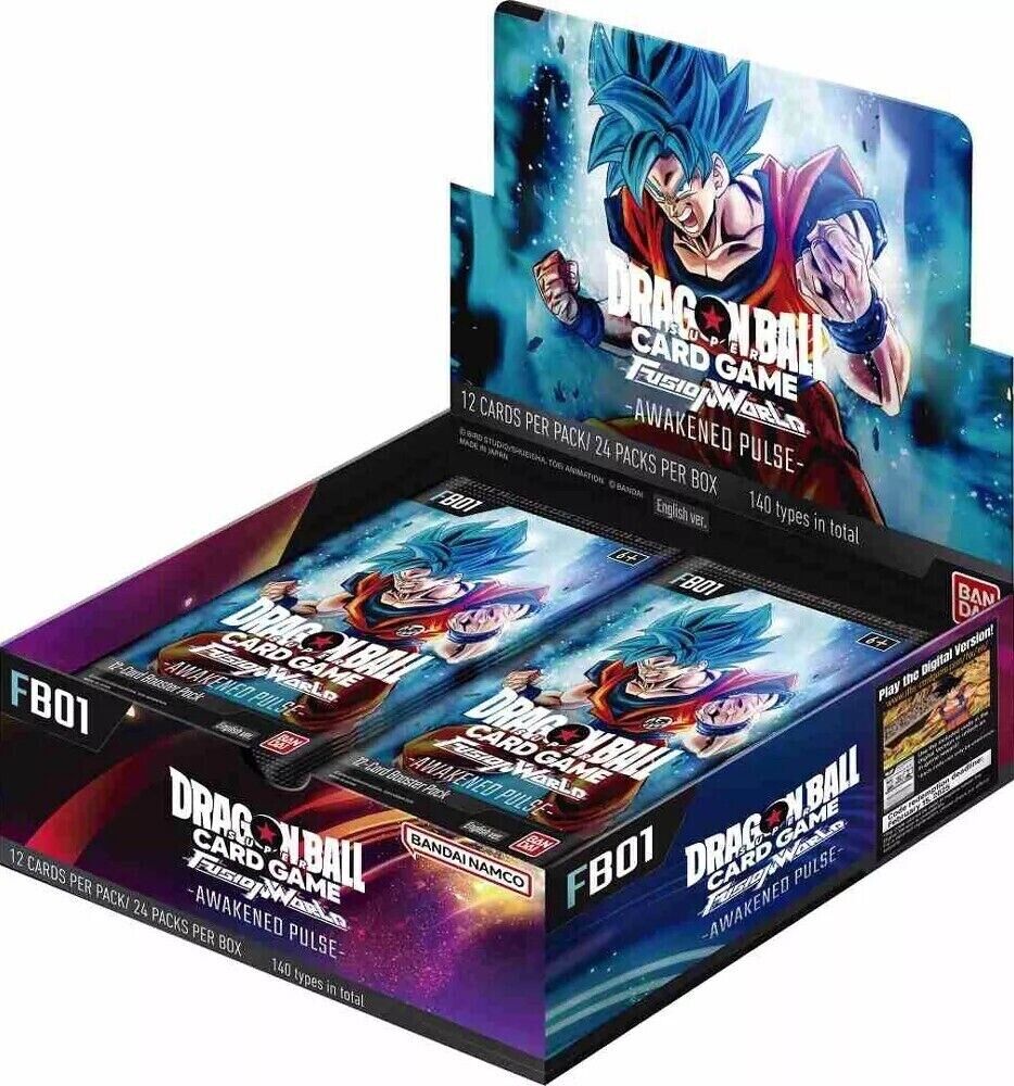 Dragon Ball Super CG: Booster Box Awakened Pulse - Fusion World 01 (FB01) - 24 Packs